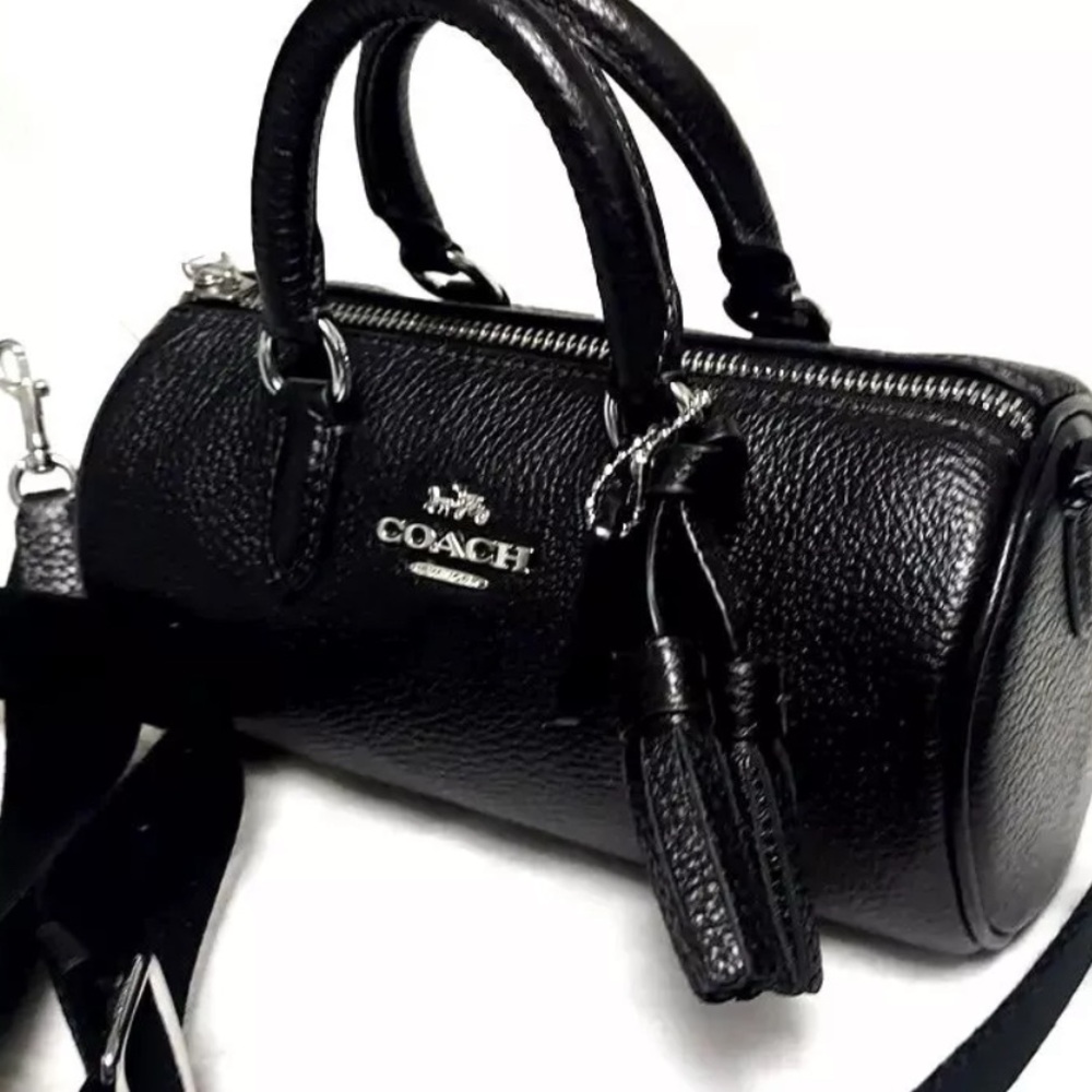 Coach Black Leather Handbag - Picture 5 of 5